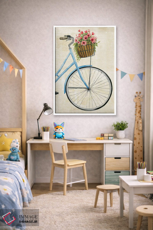 تابلو دکوراتیو گل پیک دوم اثر گریس پاپ - D2W