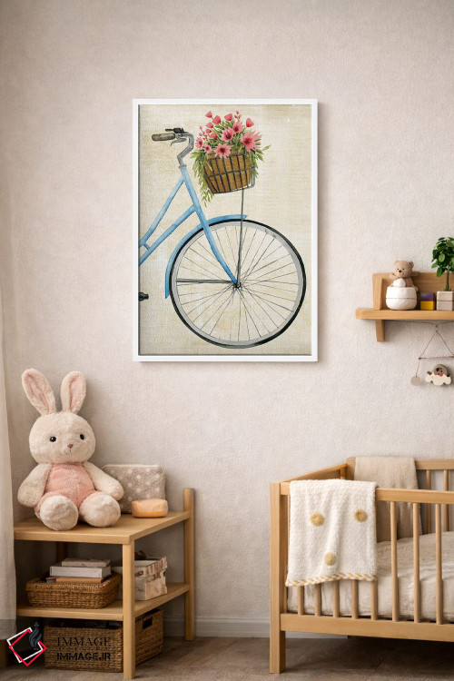 تابلو دکوراتیو گل پیک دوم اثر گریس پاپ - D3W