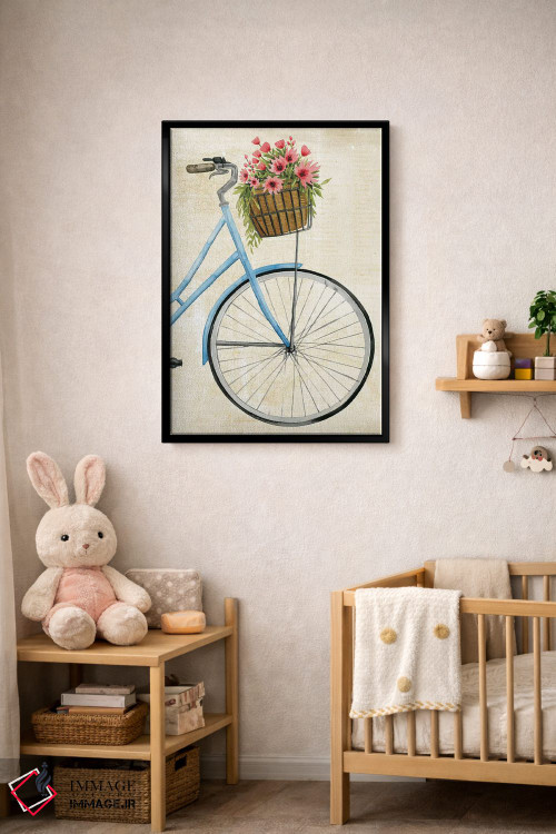 تابلو دکوراتیو گل پیک دوم اثر گریس پاپ - D4B