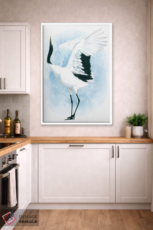 تابلو دکوراتیو درنای رقصان یکم اثر گریس پاپ - D5W