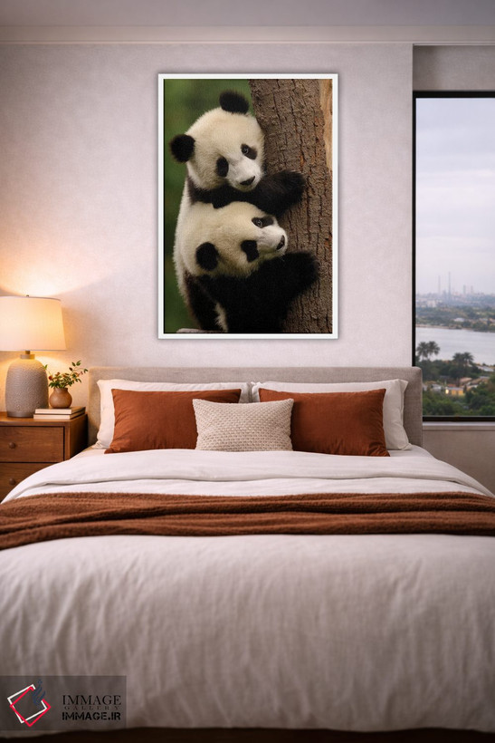 تابلو دکوراتیو Conservation And Research Center For The Giant Panda Within… اثر پیت آکسفورد - D4W