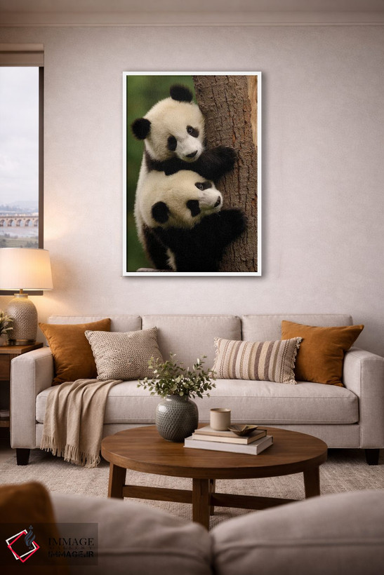 تابلو دکوراتیو Conservation And Research Center For The Giant Panda Within… اثر پیت آکسفورد - D3W