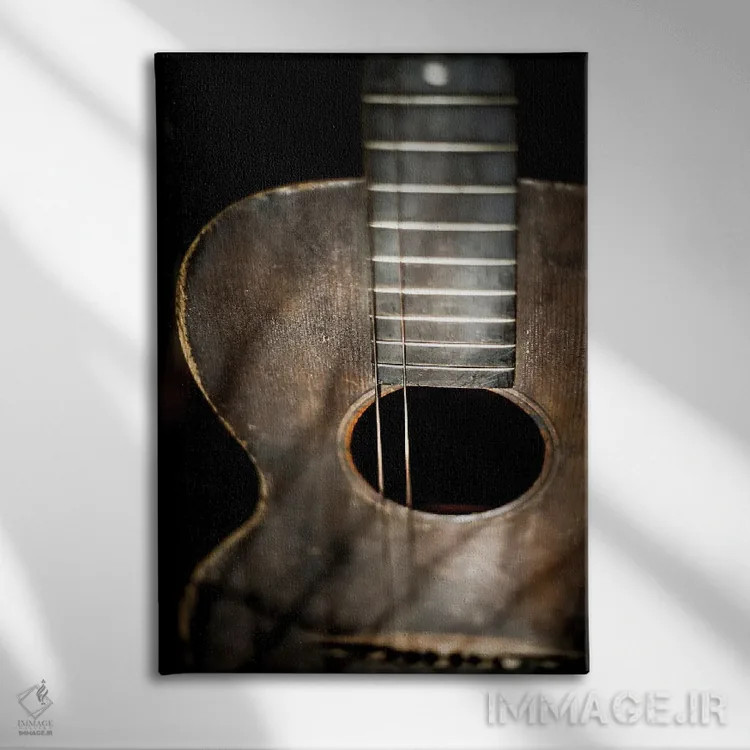 تابلو دکوراتیو دو سیم اثر آپریل رولند - نمای روبهرو روی دیوار