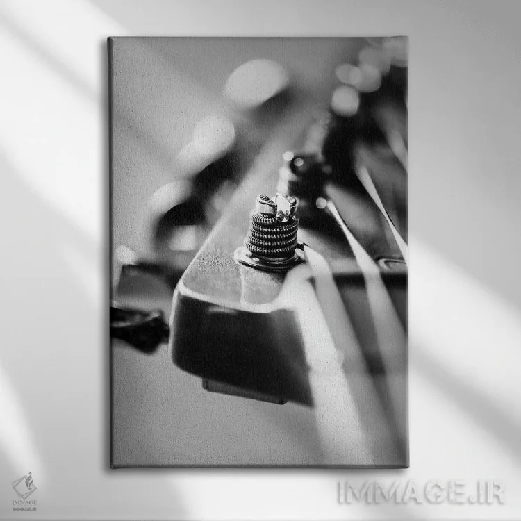 تابلو دکوراتیو زخم اثر آپریل رولند - نمای روبهرو روی دیوار