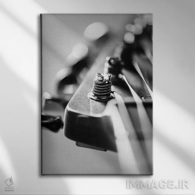 تابلو دکوراتیو زخم اثر آپریل رولند - نمای روبهرو روی دیوار