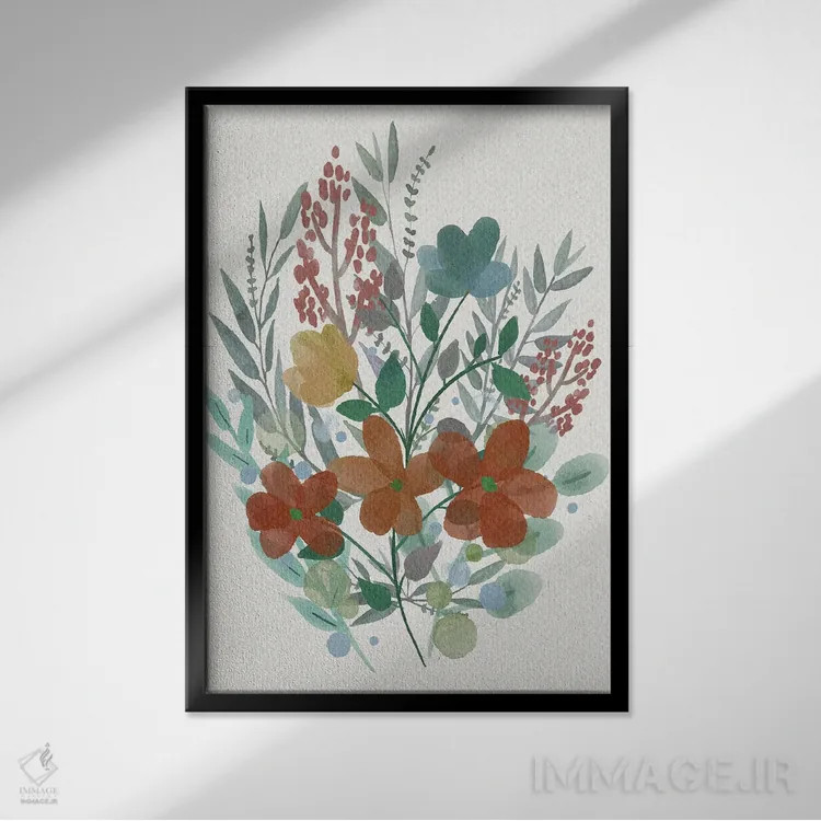 تابلو دکوراتیو ژست محبت آمیز اثر مارکوس پرایم - نمای قابدار مشکی