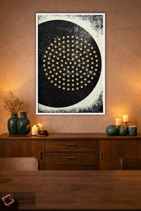 تابلو انتزاعی قالب بیست و هشت اثر پتر استرند - D1W
