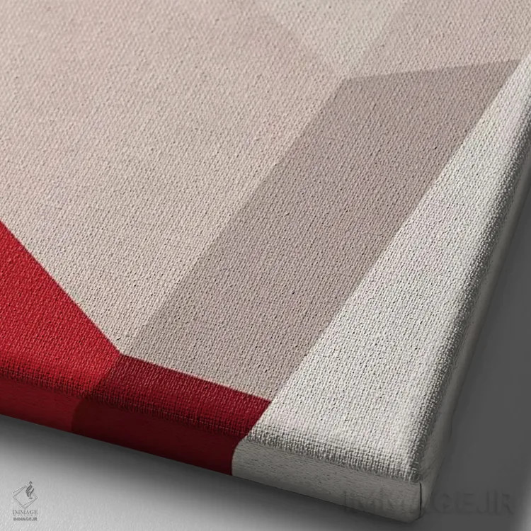 تابلو مینیمال پوستر جایگزین متشکرم که سیگار می کشی اثر پوپیت - نمای نزدیک بافت بوم