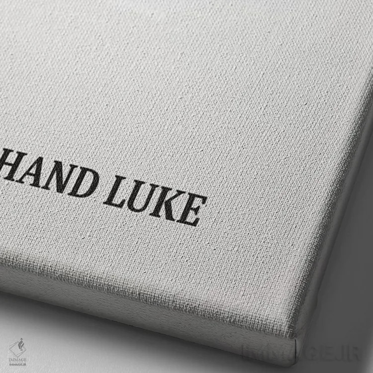 تابلو مینیمال پوستر مینی مالیستی کول هند لوک اثر پوپیت - نمای نزدیک بافت بوم