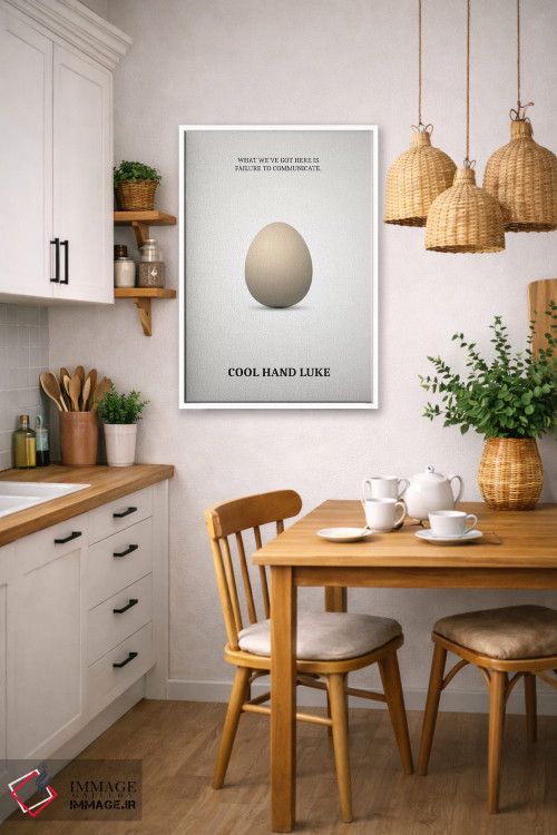 تابلو مینیمال پوستر مینی مالیستی کول هند لوک اثر پوپیت - D5W