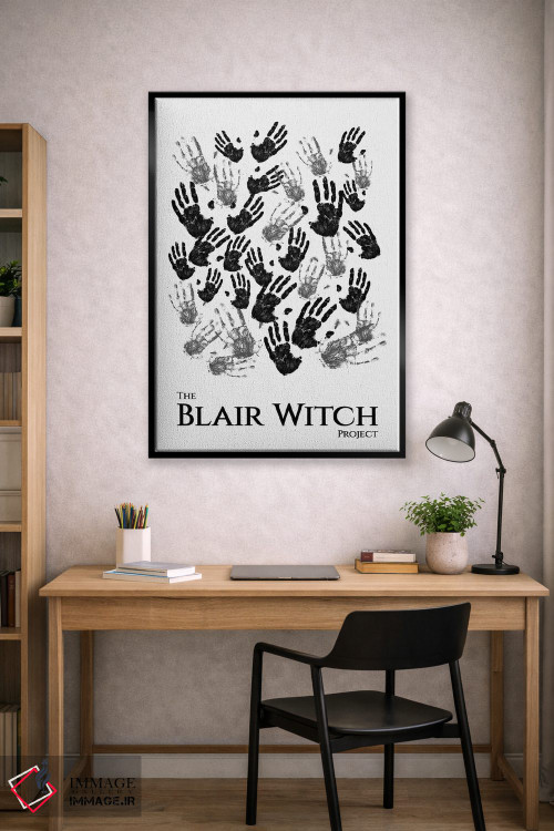 تابلو مینیمال پوستر مینی مالیستی پروژه جادوگر بلر اثر پوپیت - D2B