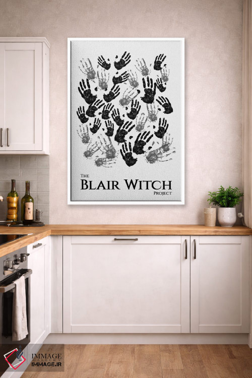 تابلو مینیمال پوستر مینی مالیستی پروژه جادوگر بلر اثر پوپیت - D3W