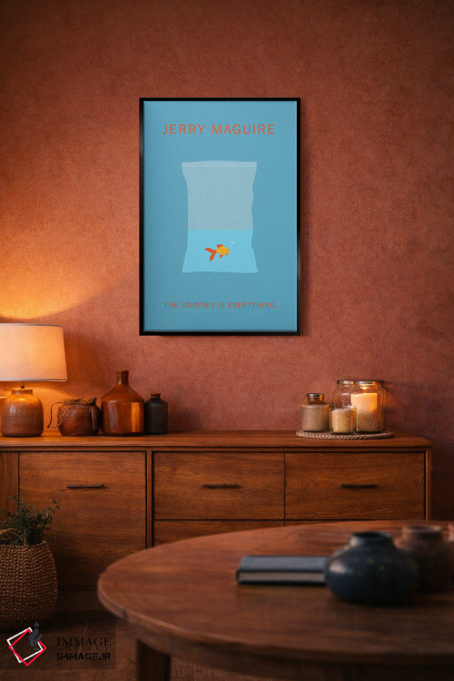 تابلو مینیمال پوستر مینی مالیستی جری مگوایر اثر پوپیت - D4B