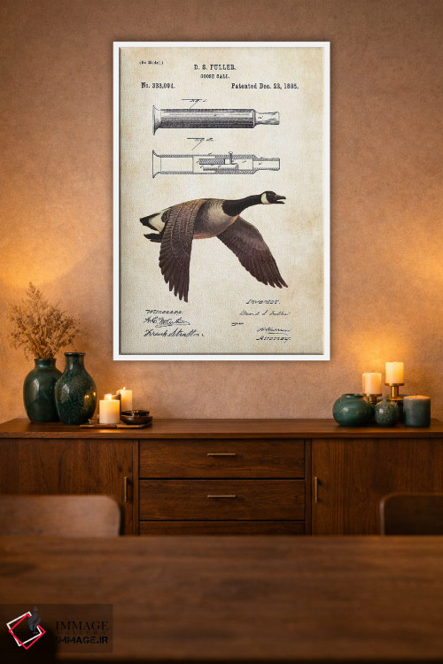 تابلو دکوراتیو صداساز جذب غاز اثر پتنت ۷۷ - D2W