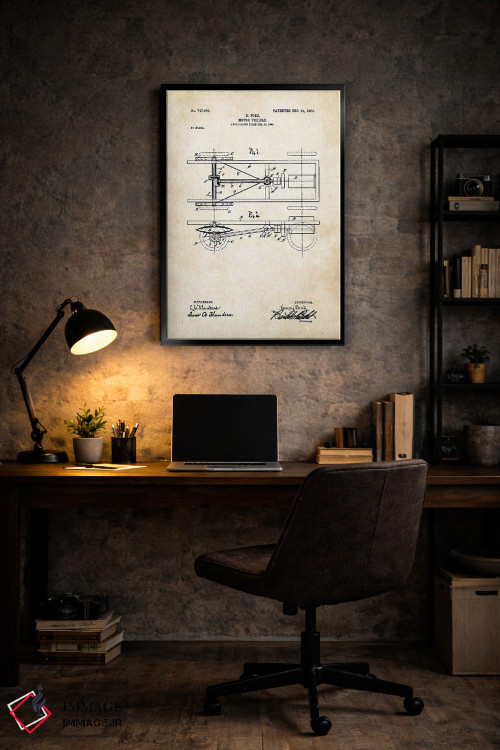 تابلو دکوراتیو خودروی مدل T هنری فورد اثر پتنت ۷۷ - D6B