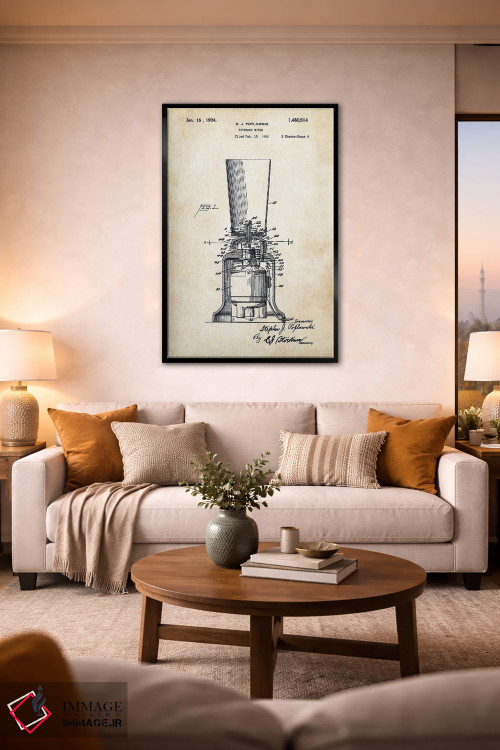 تابلو دکوراتیو مخلوط کن آشپزخانه اثر پتنت ۷۷ - D2B