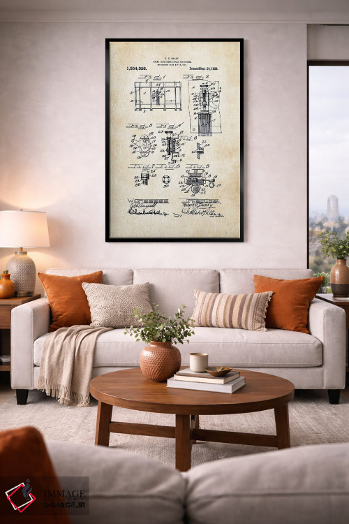 تابلو دکوراتیو درام سنر پایونیر لودویگ اثر پتنت ۷۷ - D1B