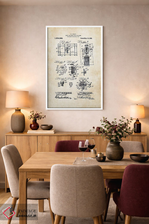 تابلو دکوراتیو درام سنر پایونیر لودویگ اثر پتنت ۷۷ - D5W