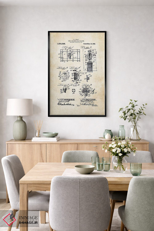 تابلو دکوراتیو درام سنر پایونیر لودویگ اثر پتنت ۷۷ - D6B