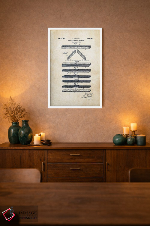 تابلو دکوراتیو اسکی روسینیول اثر پتنت ۷۷ - D1W