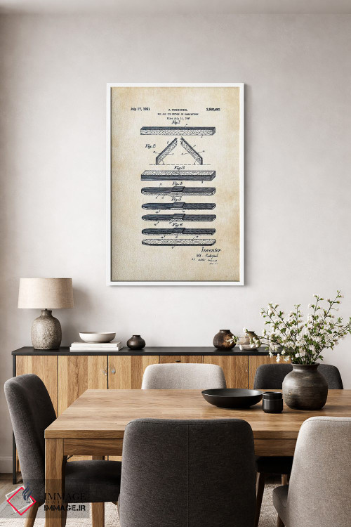 تابلو دکوراتیو اسکی روسینیول اثر پتنت ۷۷ - D3W