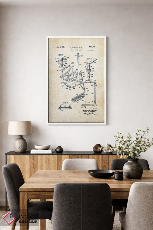 تابلو دکوراتیو تله سی یژ اسکی اثر پتنت ۷۷ - D4W