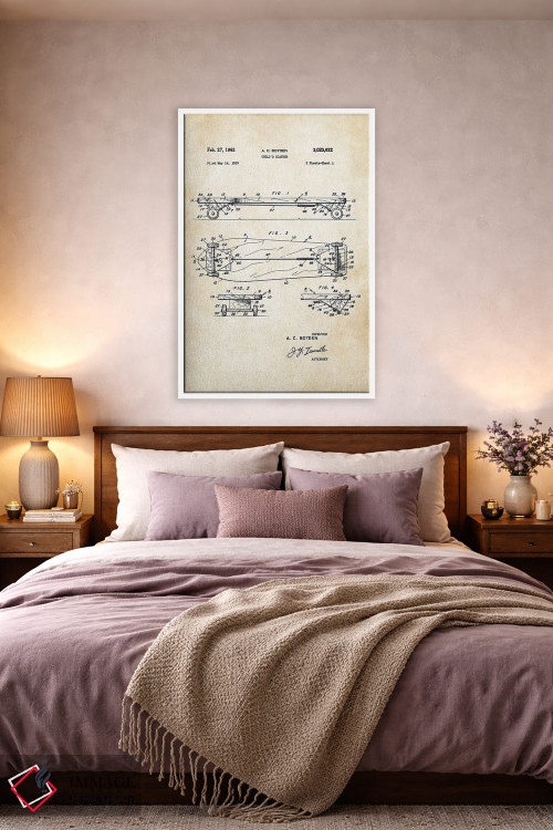 تابلو دکوراتیو صفحه اسکیت بورد اثر پتنت ۷۷ - D3W