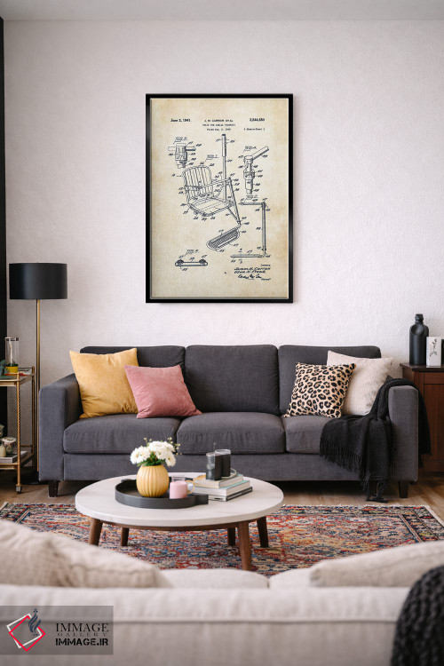 تابلو دکوراتیو تله سی یژ اسکی اثر پتنت ۷۷ - D5B