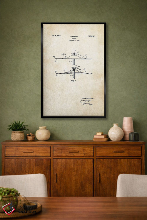 تابلو دکوراتیو سیمبال زیلجیان اثر پتنت ۷۷ - D1B