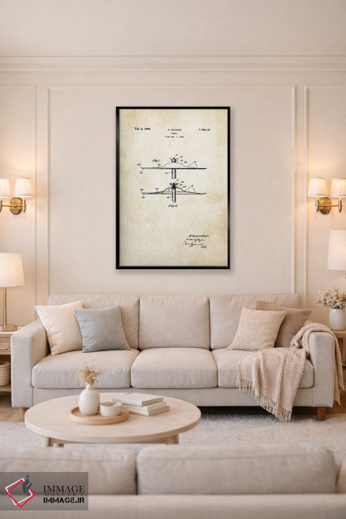 تابلو دکوراتیو سیمبال زیلجیان اثر پتنت ۷۷ - D4B