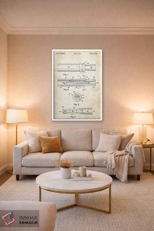 تابلو دکوراتیو سوت صدای اردک اثر پتنت ۷۷ - D3W