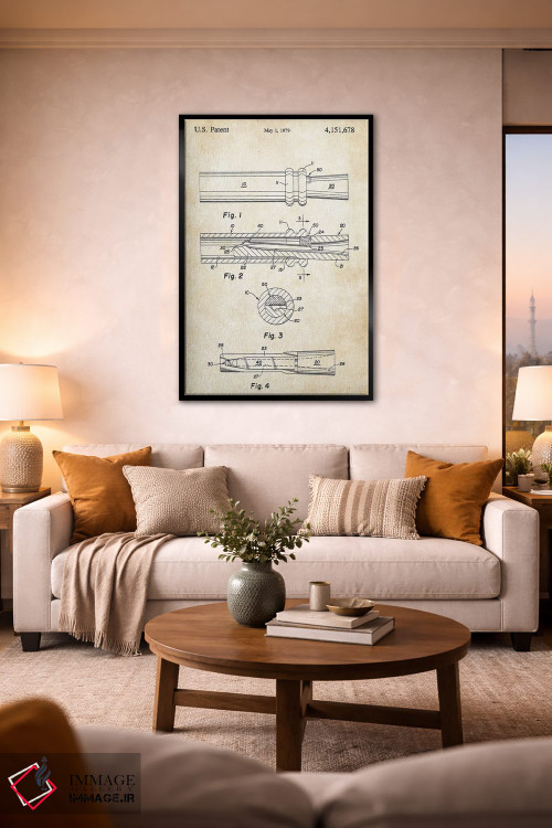 تابلو دکوراتیو سوت صدای اردک اثر پتنت ۷۷ - D2B