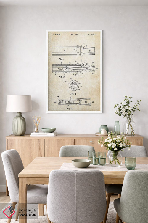 تابلو دکوراتیو سوت صدای اردک اثر پتنت ۷۷ - D5W