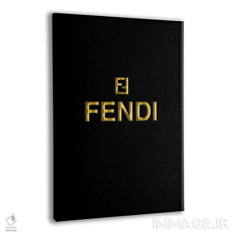 تابلو دکوراتیو فندی اثر پل رومر - نمای پرسپکتیو محصول