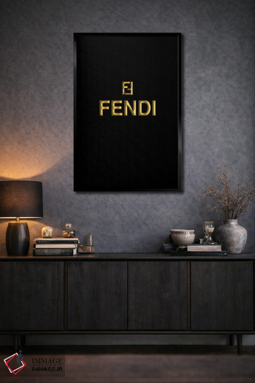 تابلو دکوراتیو فندی اثر پل رومر - D2B