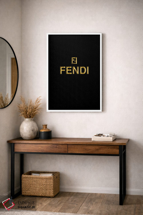 تابلو دکوراتیو فندی اثر پل رومر - D3W