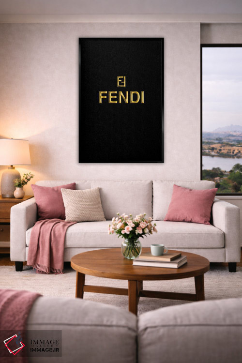 تابلو دکوراتیو فندی اثر پل رومر - D5B