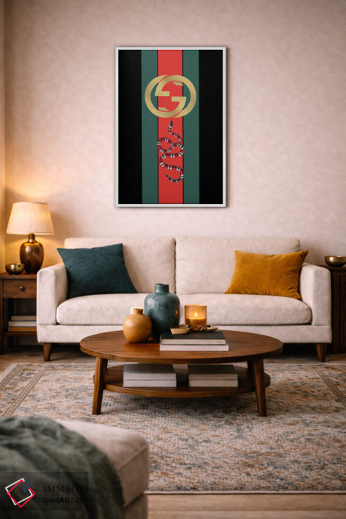 تابلو دکوراتیو گوچی نسخه چهارم اثر پل رومر - D2W