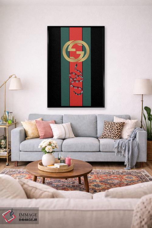 تابلو دکوراتیو گوچی نسخه چهارم اثر پل رومر - D1B