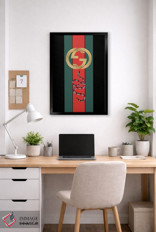 تابلو دکوراتیو گوچی نسخه چهارم اثر پل رومر - D4B