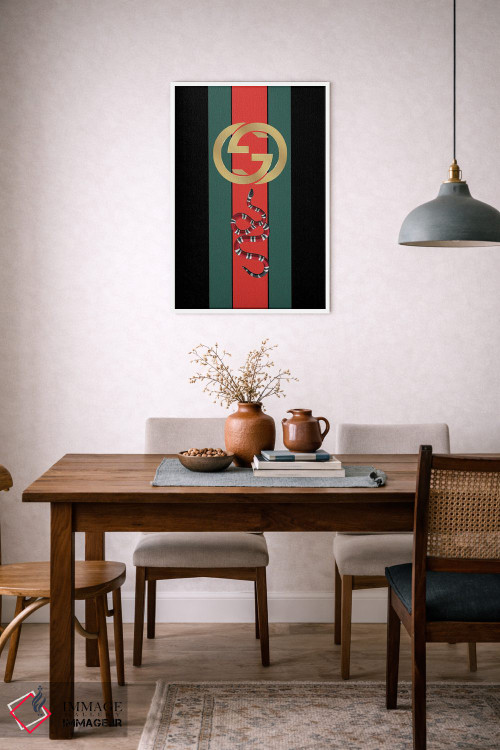 تابلو دکوراتیو گوچی نسخه چهارم اثر پل رومر - D6W
