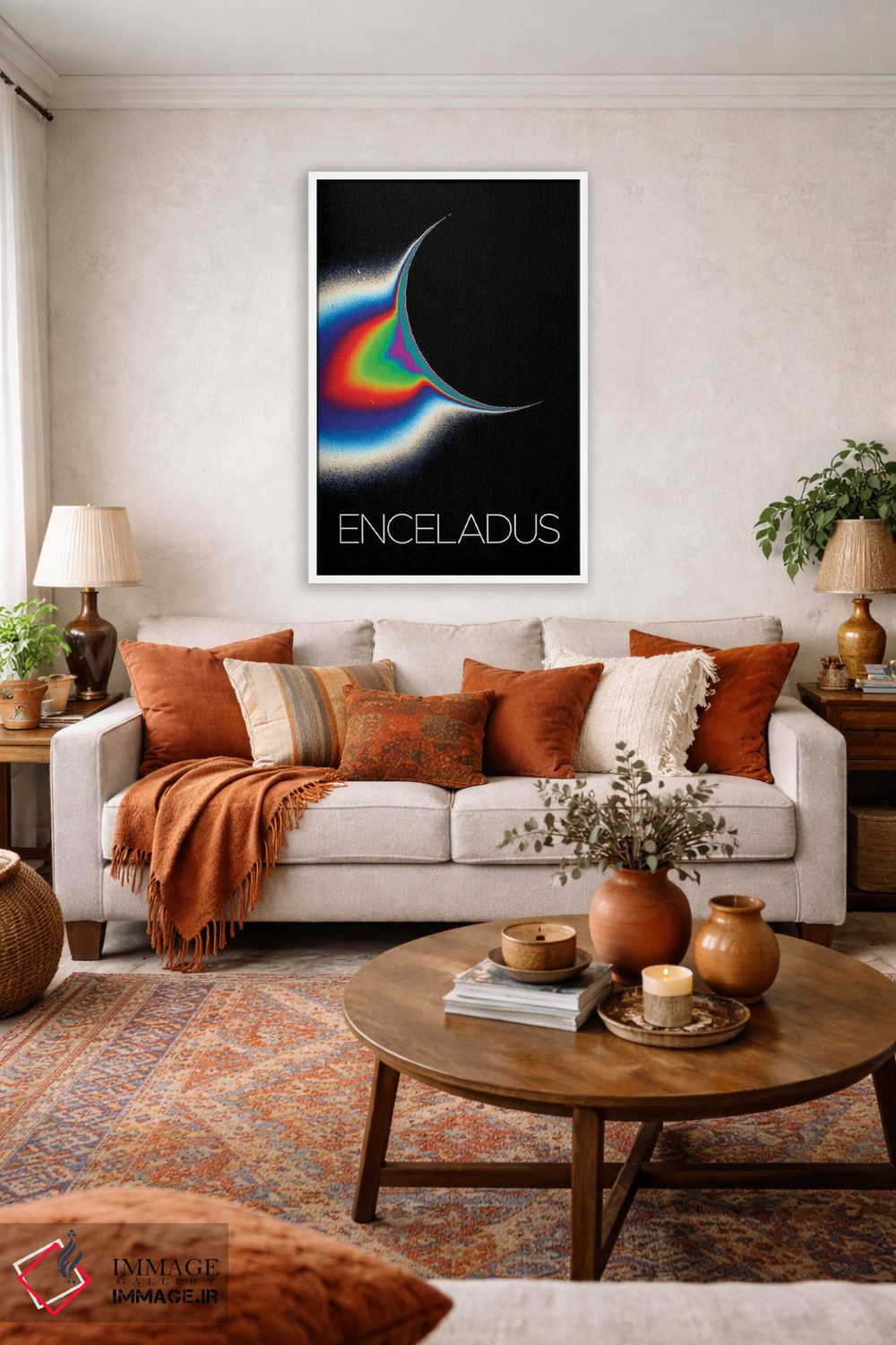 تابلو دکوراتیو پوستر انسلادوس ۲ اثر پل رومر - D2W
