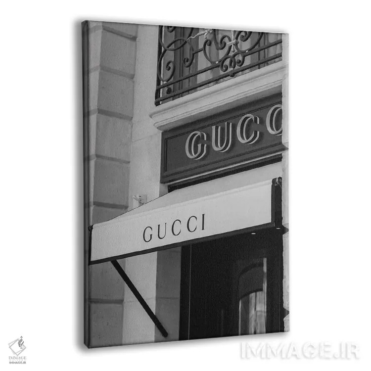 تابلو دکوراتیو گوچی اثر پل رومر - نمای پرسپکتیو محصول