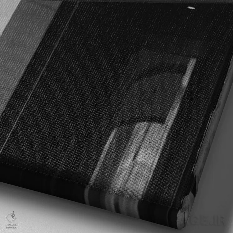 تابلو دکوراتیو گوچی اثر پل رومر - نمای نزدیک بافت بوم