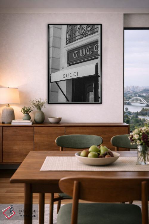 تابلو دکوراتیو گوچی اثر پل رومر - D6B