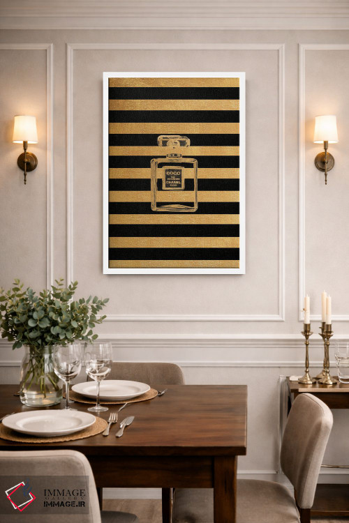 تابلو دکوراتیو پوستر مد کوکو اثر پل رومر - D1W