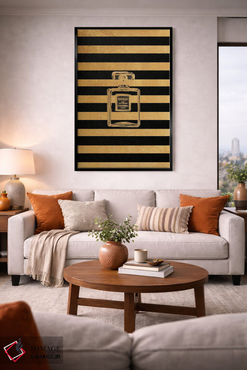 تابلو دکوراتیو پوستر مد کوکو اثر پل رومر - D3B