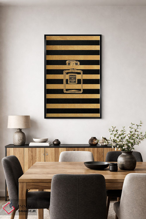 تابلو دکوراتیو پوستر مد کوکو اثر پل رومر - D4B