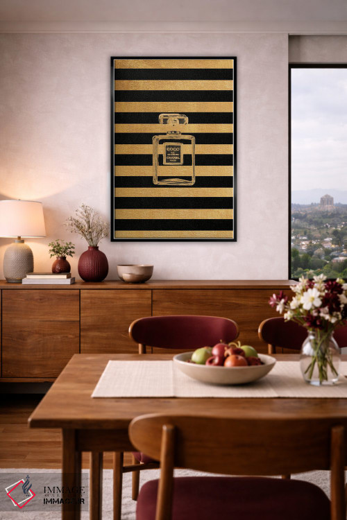 تابلو دکوراتیو پوستر مد کوکو اثر پل رومر - D5B