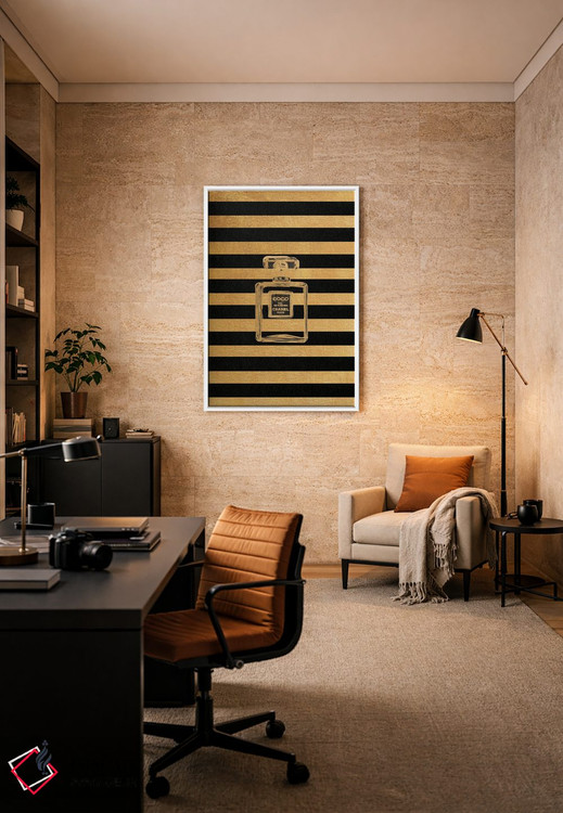 تابلو دکوراتیو پوستر مد کوکو اثر پل رومر - D6W